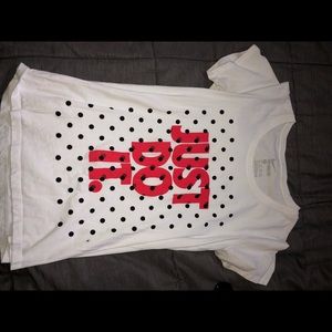 White Nike T shirt